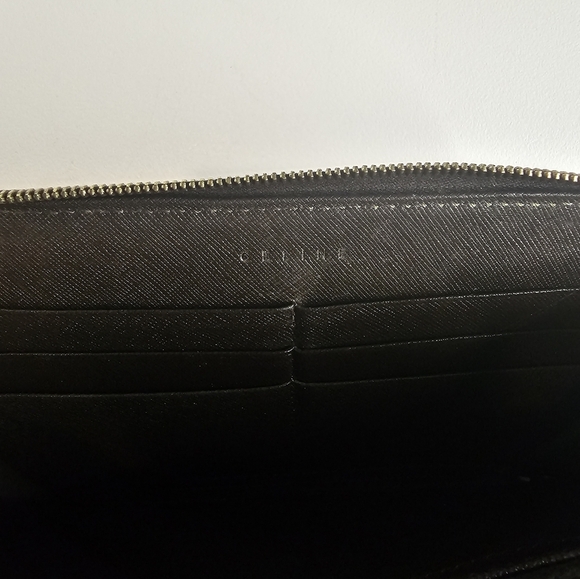 Authentic Celine Macadam zippy wallet. - Picture 6 of 10